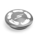 Tampa da tomada do quadro do furo de alumínio do boleto para kawasaki en650 vulcan s 650 15-19 genérico