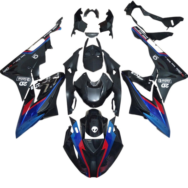 Amotopart BMW S1000RR 2017-2018 Juego de carenado Cuerpo Plástico ABS