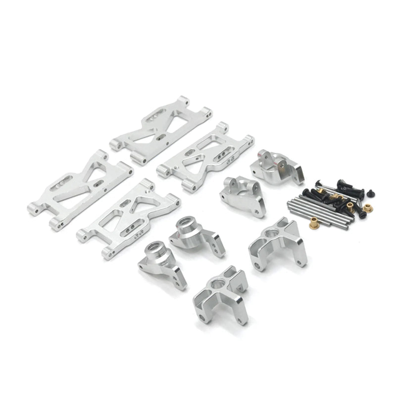 Fram Bak Swingarm Set För Wltoys 124016 124017 124018 124019 144001-02 RC Car