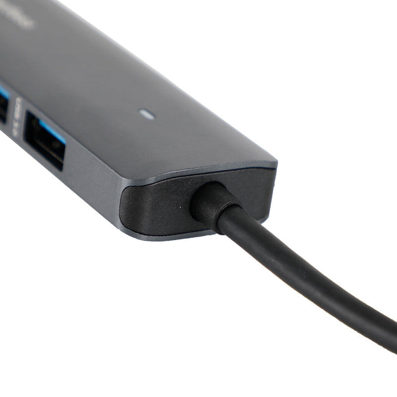 4 i 1 USB C HUB för Macbook iPad Pro Air M1 PC Tillbehör USB C Splitter