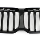 Náhradní mřížka přední kapoty lesklá černá Pasuje na BMW F40 řady 1 2019-2021 Generic