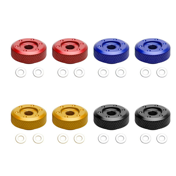 Tuercas de ajuste de cadena de aluminio para Honda Grom 125 MSX Monkey Z125 Dax ST125 Trail