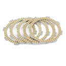 Koblingssæt stål & friktionsskiver til Honda CR80 CB SL CD CLR XLR XR CM 100 125 Generisk