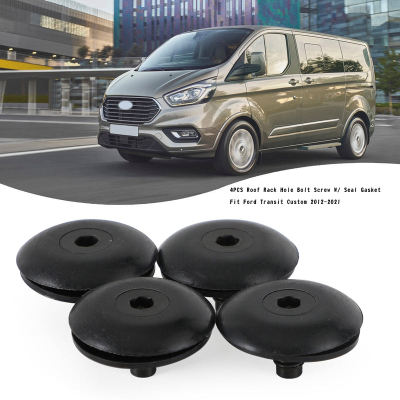 4PCS Dachregal-Lochschraube mit Dichtungsdichtung Ford Transit Custom 2012-2021