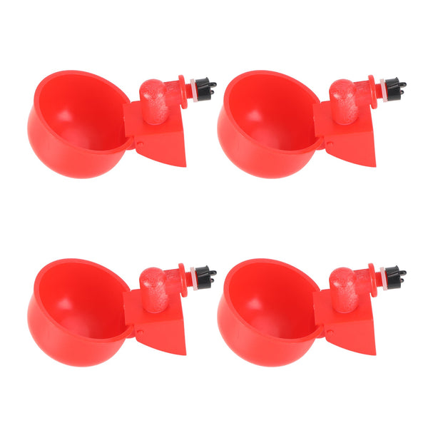 4Pcs Automatische Tränke Geflügel Trinkschale Huhn Feeder Cup Für Huhn