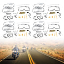 4X Vergaser Carb Rebuild Reparatursatz passend für Yamaha YFZ450 2004-2009 Generic