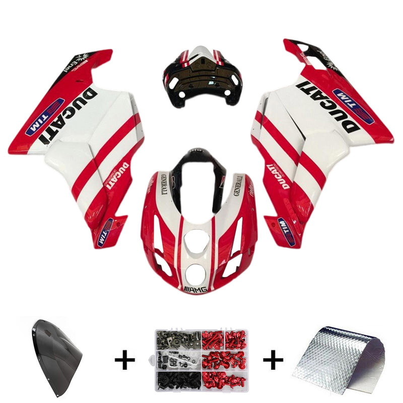 Ducati 999 749 2003 2004 kåpa set kropp ABS