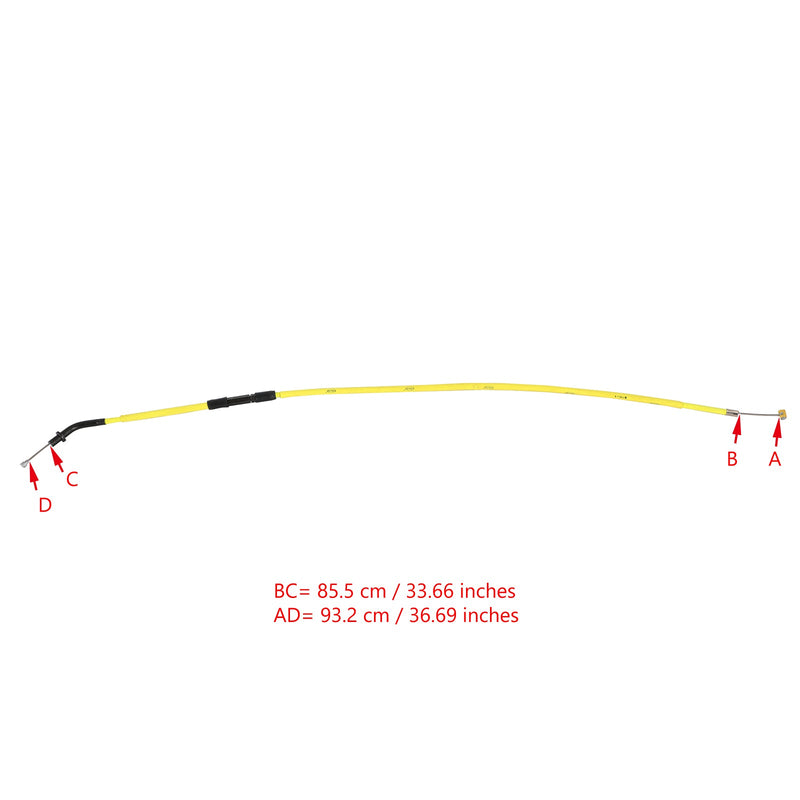 Reemplazo del cable del embrague de la motocicleta para Yamaha XJ-6N XJ6N 2009-2017