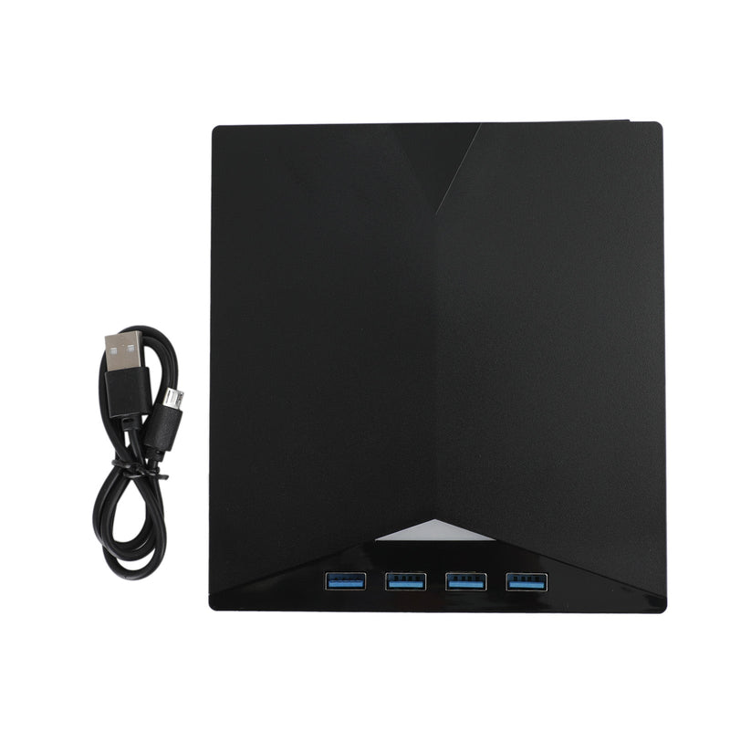 Zewnętrzny napęd DVD 7 w 1 — USB 3.0 i USB Type-C — Kompatybilny z laptopami, komputerami stacjonarnymi i systemem Mac OS — Przenośna nagrywarka i czytnik płyt CD, DVD i Blu-ray