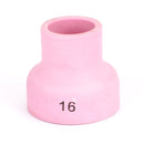 7 stk TIG-svejsebrænderstamme gaslinse keramisk kopsæt til WP-17/18/26