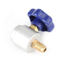 R134A kan tape ventil kølemiddel dispenser til 1/4" og 1/2" AC Freon ladeslange