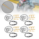 4x Karburátor Carb Rebuild Kit vhodná pro Honda CB500 CB500K Čtyři 1971–1973 Generic