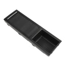Sort front midterkonsol kopholder Passer til BMW E46 3-serie 1998-2007 Generisk