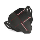 Parabrisas de aluminio para Yamaha MT-07 2018 2019 Parabrisas MT07 CNC Deflector genérico