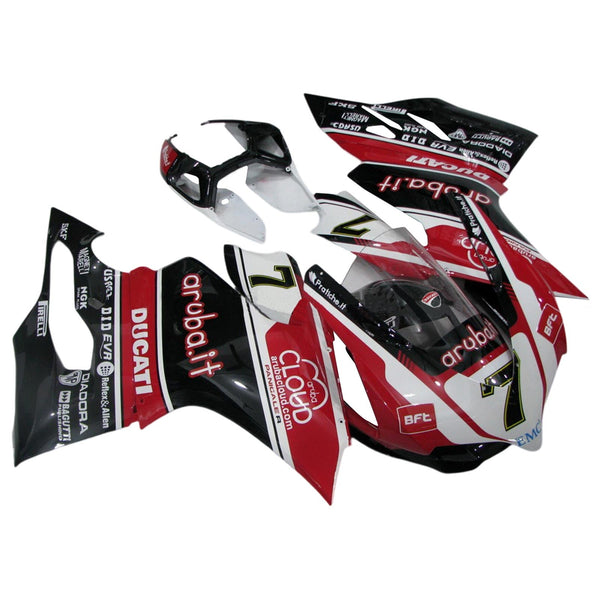 Juego de carenado Amotopart para Ducati 1199 899 2012-2015, carrocería, plástico, ABS