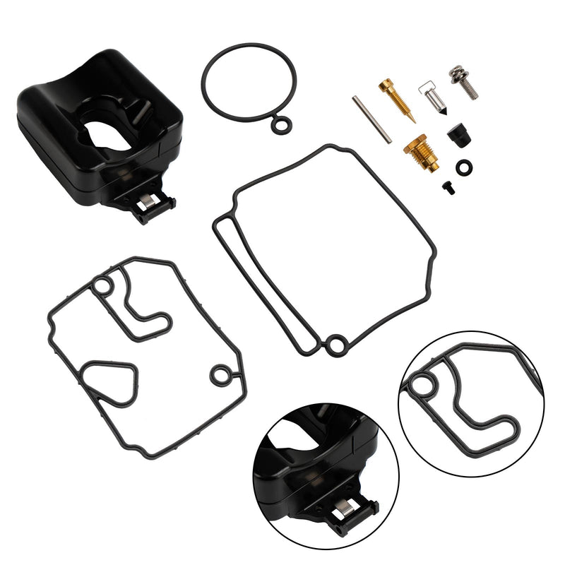 Kit de conversión de carburador adecuado para motor fueraborda Yamaha de 2 tiempos, 40 HP y 50 HP