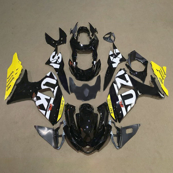 Amotopart Suzuki GSXR1000 2009-2016 K9 kåpa Set Body Plast ABS