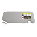 Toyota Highlander 2014-2019 Lewa osłona przeciwsłoneczna z toaletką Jasnoszara 74320-0E074-B0