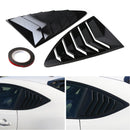 Glänzend schwarze Seitenfensterlamellen für 2013–2018 Scion FRS BRZ Toyota 86 GT86 Generic