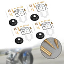 4X Vergaser Carb Rebuild Kit passend für Kawasaki Zephyr ZR750-H / ZR-7 / ZR-7S generisch