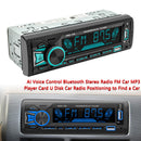 AI-ääniohjaus Bluetooth-stereoradio FM-auto-MP3-soitinkortti U-levyautoradio