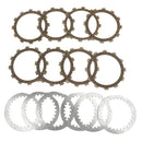 Kupplungssatz Stahl &amp; Reibscheiben passend für Yamaha XJ550 RH/H 1981 XJ550 RJ 1982 Generic