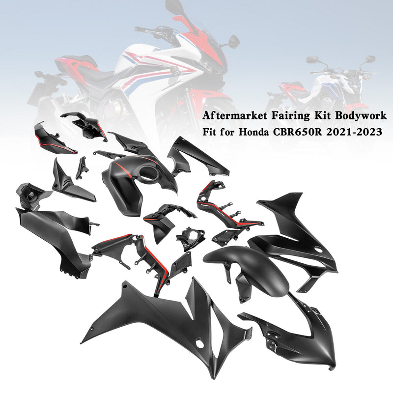 Honda CBR650R 2021-2023 suojussarja ABS-muovista ruiskuvalu