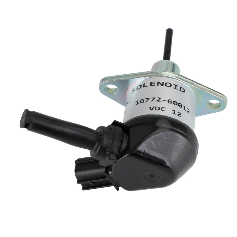 Solenoide de cierre de combustible 1G772-60012 para Kubota V3300 V3600 1G772-60014 12V