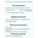 AI-ääniohjaus Bluetooth-stereoradio FM-auto-MP3-soitinkortti U-levyautoradio