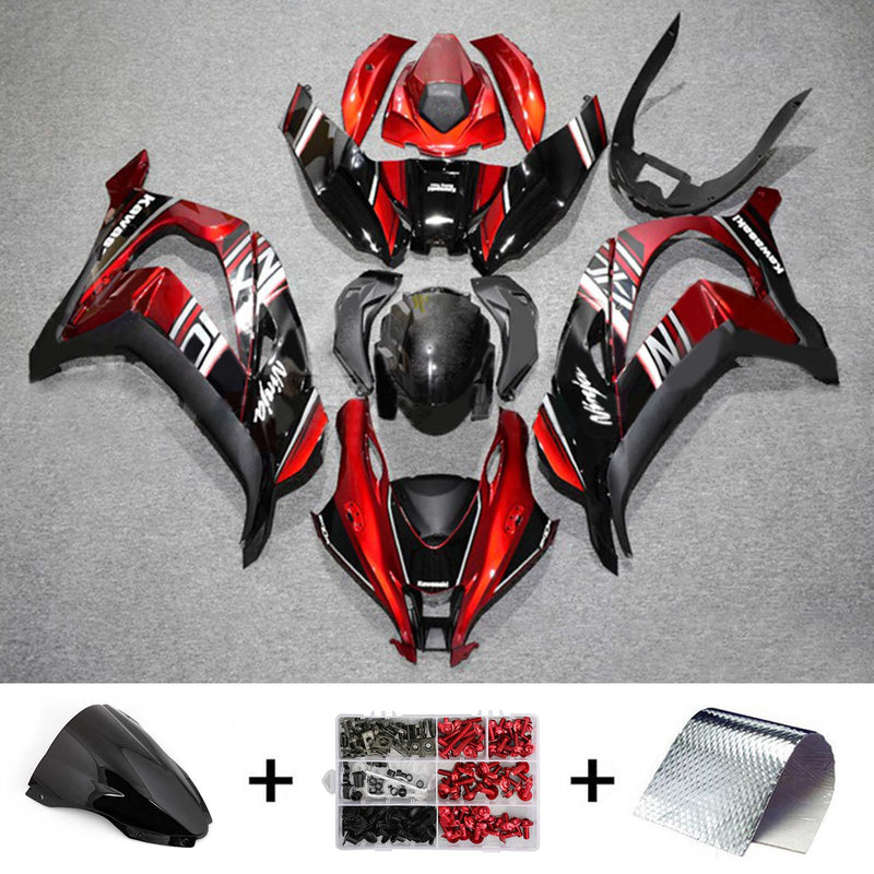 Kit de carenagem Amotopart Kawasaki ZX10R 2016-2020 Plástico ABS