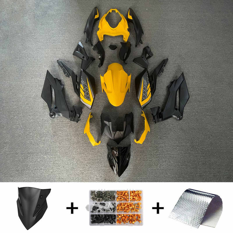 Amotopart Kawasaki Z400 2018-2020 kåpa Set Body Plast ABS