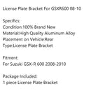 Zadní držák SPZ pro Suzuki GSX-R 600 2008-2010 Generic