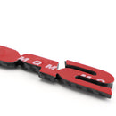 3D Sport Logo Auto Kofferraum Heckklappe Emblem Abzeichen Aufkleber Aufkleber Carbon