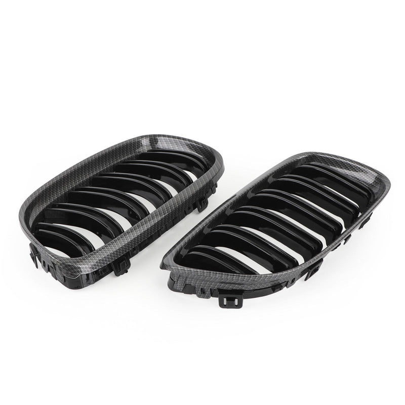 Njurgrill fram kolfiber lämplig för BMW E90/E91 LCI 3-serien 2008-2012 Generic