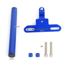 Telefon Navigation Mount GPS Extension Mount 22mm Motorcykel Motorcykel Sølv Generisk