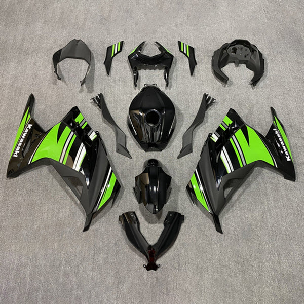 Amotopart kåpa Set för Kawasaki EX300/Ninja 300 2013-2017 Body Plastic ABS