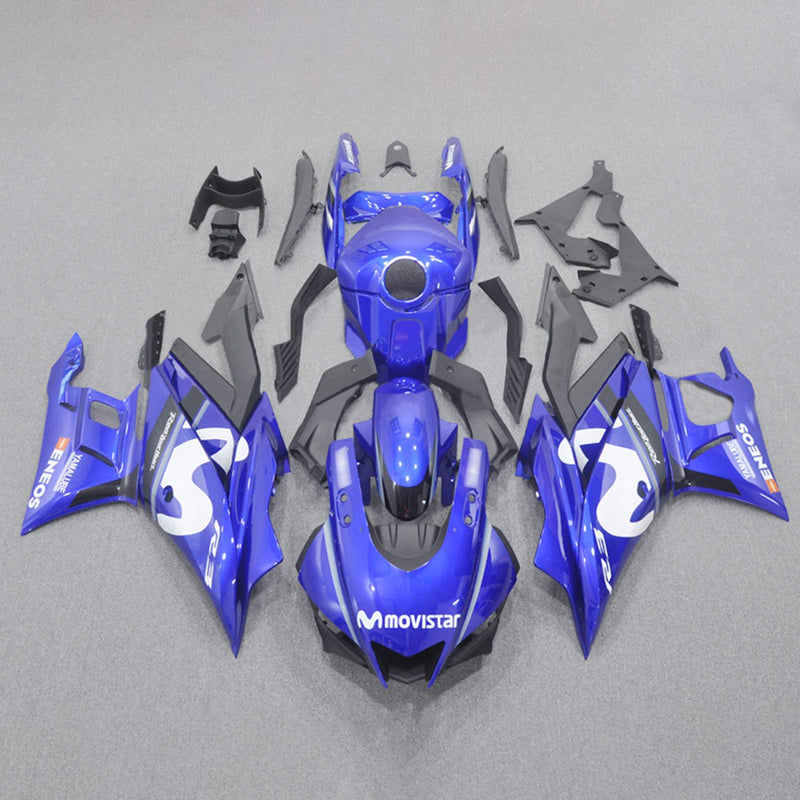 Amotopart Yamaha YZF-R3 R25 2022-2023 kåpa Set Body Plast ABS