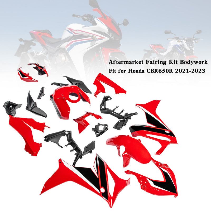 Honda CBR650R 2021-2023 kåpesett ABS plast sprøytestøping