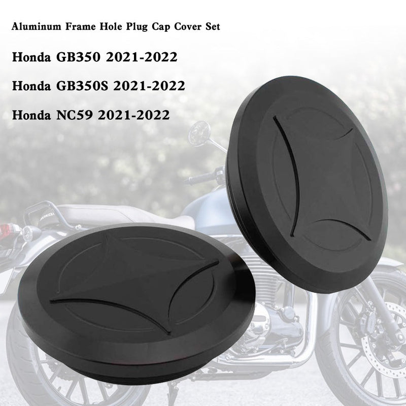 2021-2022 Honda GB350 NC59 CB350 Aluminium Rahmen Loch Plug Cap Cover Set