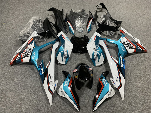 Conjunto de carenagem Amotopart BMW S1000RR 2019-2022 corpo plástico ABS