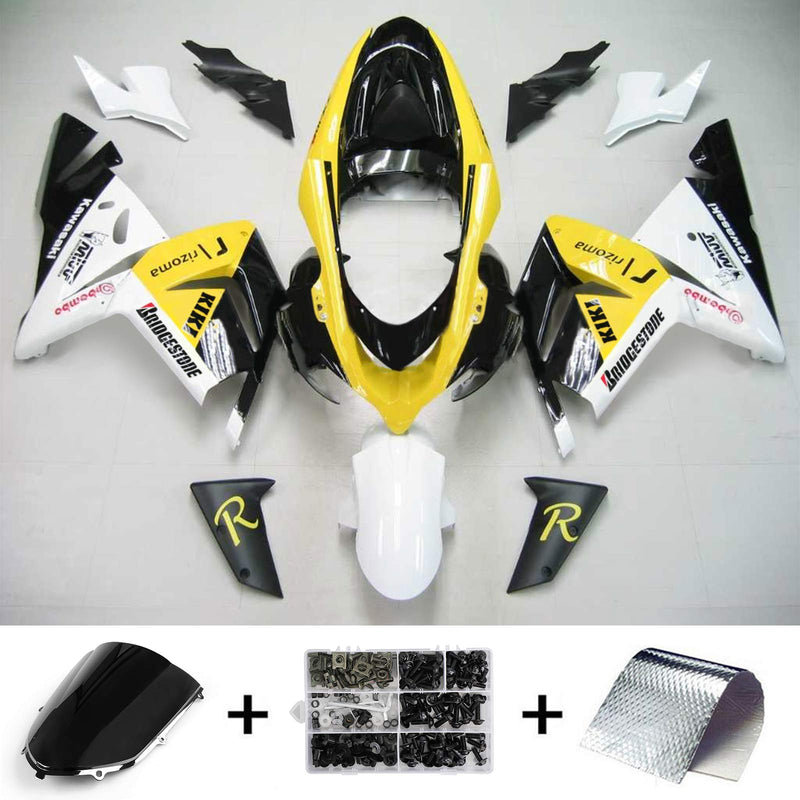 Kåpesett for Kawasaki ZX10R 2004-2005 Generisk