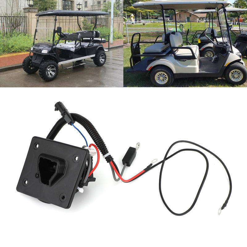 Toma de carga Delta-Q de 48 V para carritos de golf EZGO RXV/TXT 2008 en adelante OEM 602529 genérico