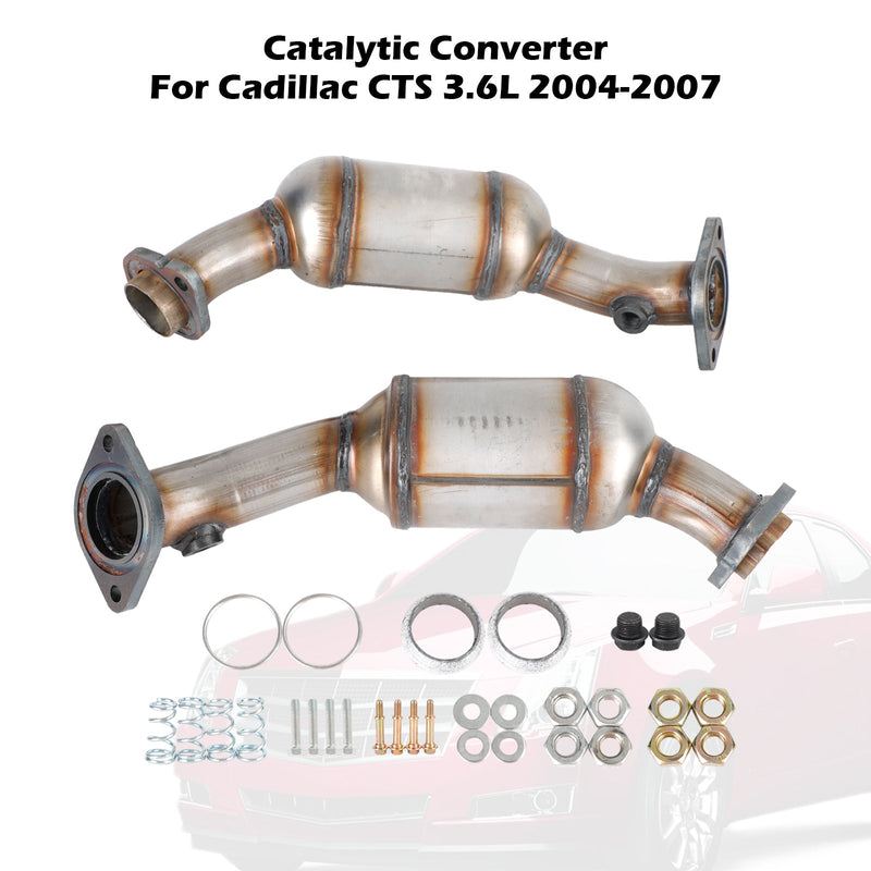 Kit convertidor catalítico izquierdo y derecho para Cadillac CTS 2.8L/3.6L 2005-2007