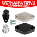 2018-2019 Ford F150 Válvula EGR e kit de exclusão de resfriador 3.0L Powerstroke Diesel