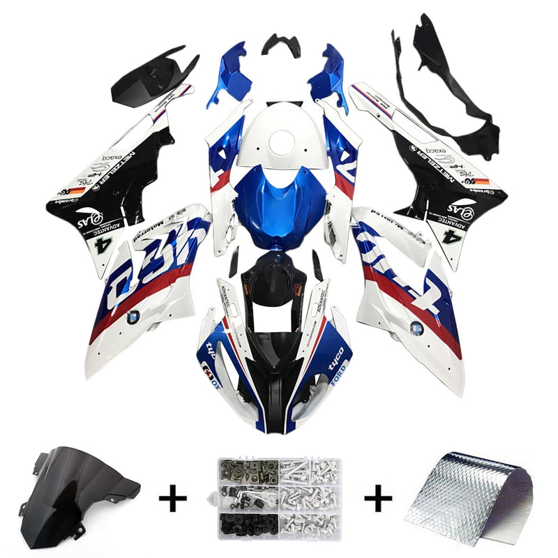 Amotopart BMW S1000RR 2015-2016 Fairing Sett Body Plastic ABS