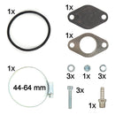 50mm AGR Ventil TDI 1.9 Performance AGR Ersatzrohr für VW Beetle Golf Jetta Generic