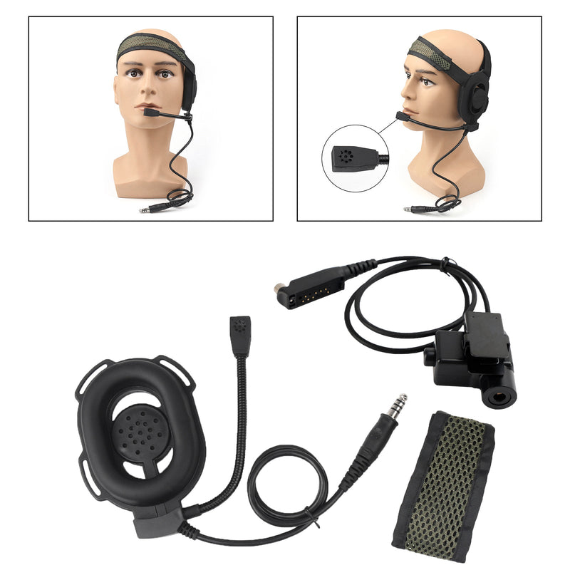 Z Tactical HD-01 Bowman Elite II Headset för Sepura STP8000 STP8030 STP8035