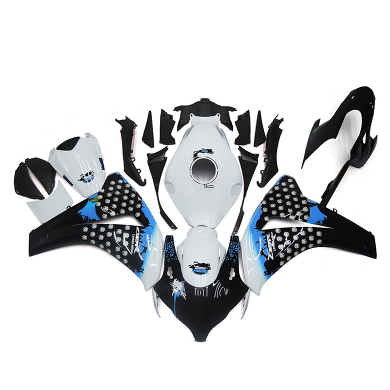 Amotopart Honda CBR1000RR 2008-2011 kåpesett Body Plastic ABS