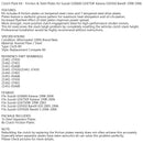 Koblingssæt stål & friktionsskiver til Suzuki GSX 600 750 F GSF650 Bandit 98-06 Generisk