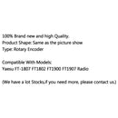 Radio Teil Drehgeber für Yaesu FT-1807 FT1802 FT1900 FT1907